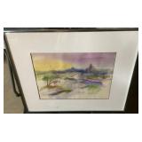 Framed Landscape Artwork by Indiana Artist Charlie