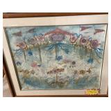 Framed Artwork by Indiana Artist Joni Johnson