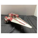 Star Wars Red and White Starfighter Toy Vehicle