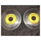 2 Vintage Johnny Cash Sun Records (Untested)