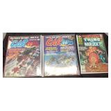 Three Vintage Comic Books: CARtoons 1975 & 1976, M