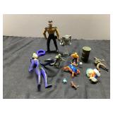 Figures Lot With Various Characters and Accessorie