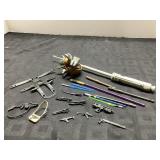 Weapons Lot with Assorted Styles and Materials
