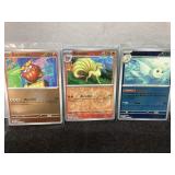 3 Pokemon Cards: Darumaka, Ninetales, Dewgong
