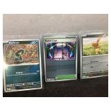 3 Pokemon Trading Cards: Murkrow, Battle Cage, and