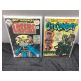 DC Silver and Bronze Age War-Themed Comic Books Fe