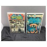 Silver and Bronze Age DC Batman Comics Featuring B