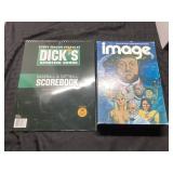 New Baseball and Softball Scorebook and Image Boar