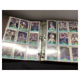 Binder With 37 Pages of Unchecked 1980ï¿½s Baseball
