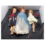 Vintage Dolls with Accessories