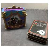 Musical Phantom Of The Opera Stage And Tin With Pl