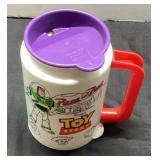 Disney Toy Story Plastic Mug with Lid Featuring Bu