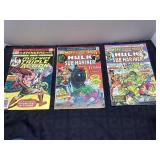 Bronze Age Marvel Comics Lot Featuring Hulk, Sub-M