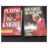 Two Books on Bob Knight Including 'Playing for Kni