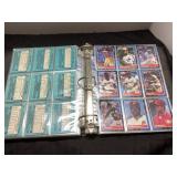Binder with 39 Pages of Unchecked Baseball Cards