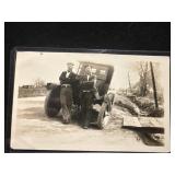 Vintage Photo of Little & Big Snapp and the Car Li