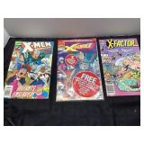 3 Marvel Comics: X-Men, X-Force, and X-Factor