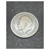 1912 Great Britain One Penny Coin Featuring King G