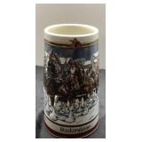 1989 Budweiser Collector's Series Stein Featuring