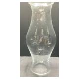 Clear Glass Chimney Shade, Open on Both Ends, Appr