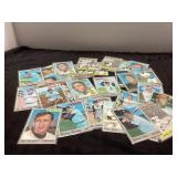 1970 Topps Vintage Baseball Cards Featuring Variou