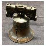 Metal Liberty Bell Replica, Approximately 2 Inches