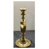 Brass Candlestick Holder, Approximately 10 Inches