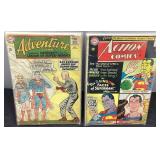 Silver Age DC Comics: Adventure Comics and Action