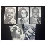 Vintage 50ï¿½s Arcade Cards of Movie Stars
