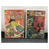Silver and Bronze Age Comics: Melvin Monster and U