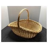 Wicker Basket with Handle, Approximately 12 x 17 I