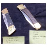 Buck and Case Folding Knives, Made in USA