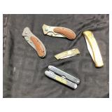 Miscellaneous Knives Including Utica and Pennzoil