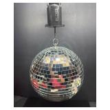 Mirror Disco Ball With Rotating Motor