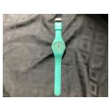 Geneva Silicon Blue Watch with New Battery