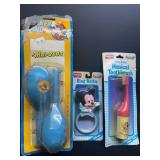 Disney-Themed Baby Items: Maracas, Ring Rattle, an