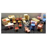 Dollhouse Accessories for Kitchen, Bathroom, and N