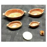 Miniature Clay Dishware