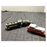 Vintage Model Trains and Locomotive Cars