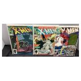 Three X-Men Comic Books