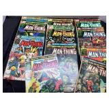 Man-Thing Comic Book Lot with Multiple Issues by M