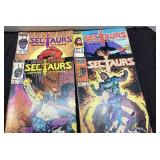 Four Marvel Comics 