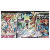 Three Marvel Comics Fantastic Four Issues