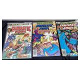 Three Marvel Comics Group Fantastic Four Issues
