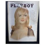 1965 Playboy March Issue with Vargas Girl Cover
