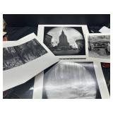 Vintage Lot of Artist-Signed Landscape Etchings &
