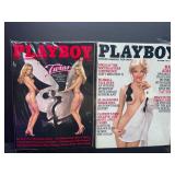 1981 Playboy Magazines - March and October Issues