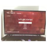 TCL Roku TV With 32-Inch Screen and Two Remotes