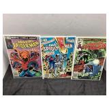 Three Marvel Amazing Spider-Man Comic Books