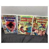 Marvel Team-Up Spider-Man Comic Book Lot Featuring